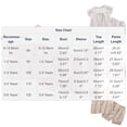 thumbnail image 4 of Loopsun Girls Short Sleeve Round Neck Shirts Print Top and Shorts Sleepwear Outfit White, 3-4 Years, 4 of 5