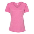 thumbnail image 1 of JERZEES Women's Snow Heather Jersey V-Neck, 1 of 3