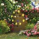 thumbnail image 3 of Ferris Wheel Bird Feeder Hummingbird Food Container Simple Installation Outdoor Hanging Ferris Wheel Rotating Bird Feeder, 3 of 5
