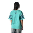 thumbnail image 2 of Women's The Wild Collective Aqua Miami Dolphins Drop Shoulder T-Shirt, 2 of 2