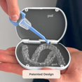 thumbnail image 4 of baomifa-PUL Coque d'Alignement et de Retenue Transparente Compatible avec Invisalign, Pul Tool, Retenues, Prothèses Dentaires, Protège-Bouches, Garde-Robe et Cure-Dents - Fermeture Magnétique Sécurisée pour un Design Mince et Durable (Blanc), 4 of 4