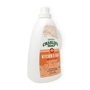 Charlies Soap, Kitchen & Bath Surface Cleaner Refill Eco-Friendly Spray & Wipe Multi-Purpose Cleaner Safe for Sensitive Skin, 75 Fl Oz - 1 Pack