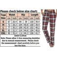 thumbnail image 4 of Pantalones de pijama para mujer con bolsillos, pantalones de pijama a cuadros de franela suave para mujer, 4 of 4