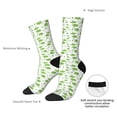 thumbnail image 4 of KLL Kitchen Utensiles Cooking Pots Print Cool Socks Men's Women's Crew Socks Funny Crazy Novelty Stockings, 4 of 6