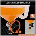 thumbnail image 2 of Radiator Spill Free Funnel Kit Spill Proof Radiator Coolant Filling Funnel Kit Radiator Spill Free Funnel 15pcs Antifreeze, 2 of 5