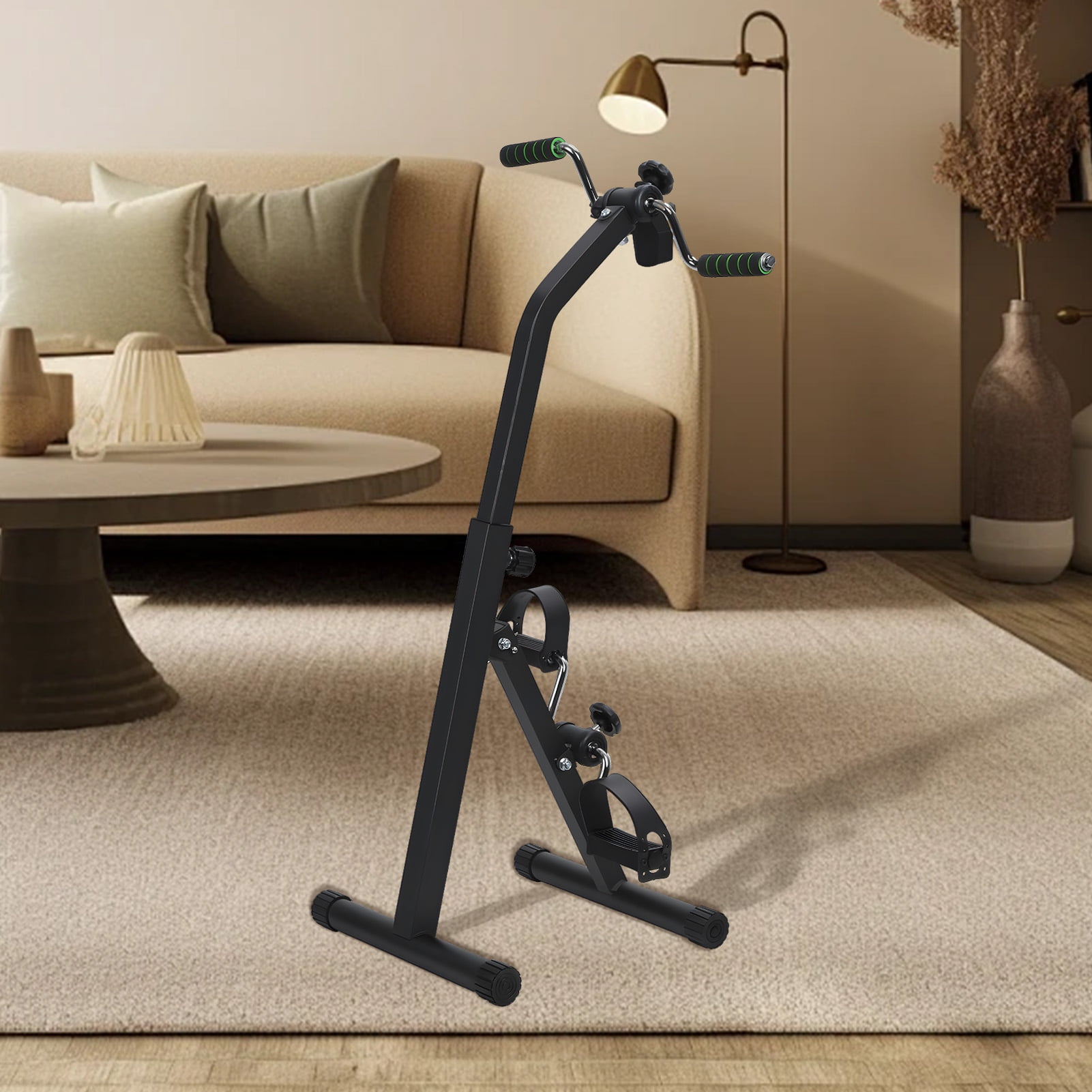 Elderly Exercise Bike, Hand Arm Leg Knee Peddler, Upper Lower Limb Rehabilitation Machine, Adjustable Fitness Equipment for Seniors, Home Pedal Exercise Bike for Total Body Clearance Exercise Bike