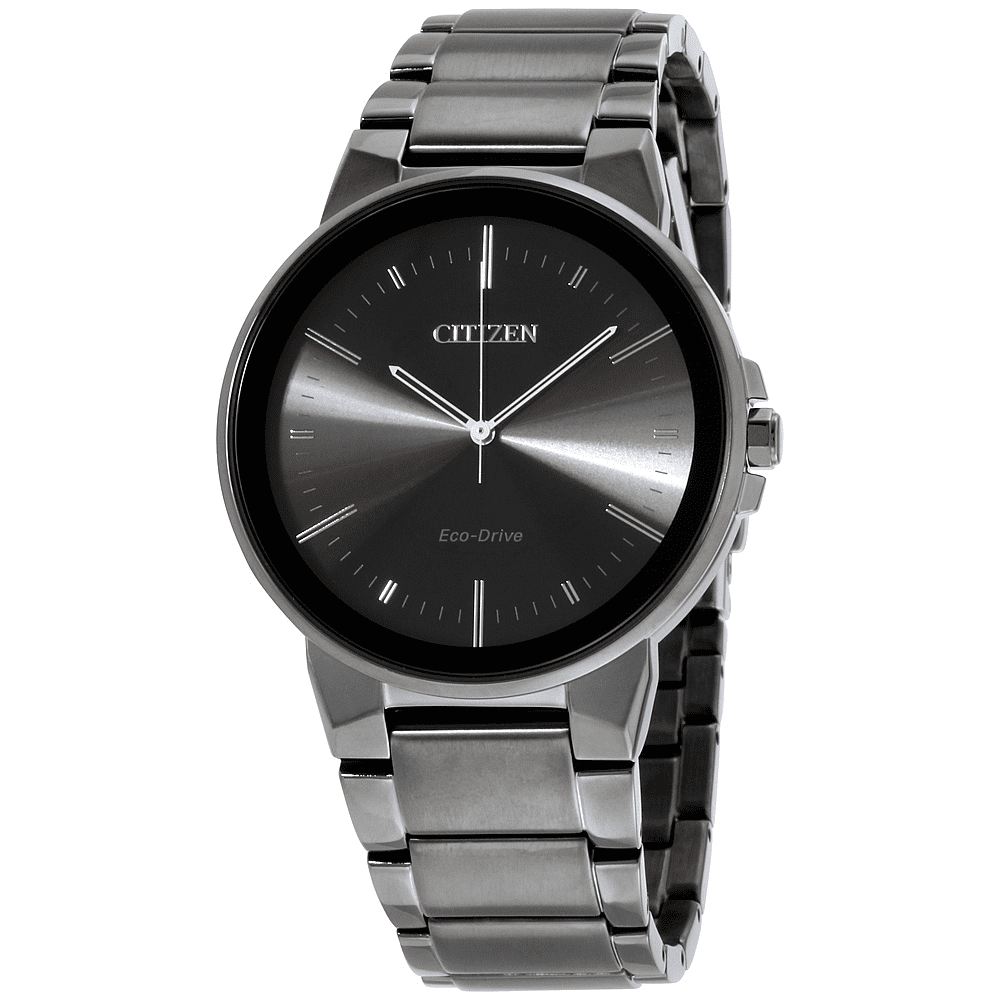 Citizen Men's Eco-Drive Axiom Black IP Stainless Steel Watch
