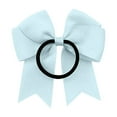 thumbnail image 4 of Ribbon Satin Fishtail Bow Hair Ties And Headbands Everyday Wear,Light Blue One Size, 4 of 4