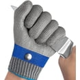 thumbnail image 1 of Guantes resistentes a los cortes de cocina TANGJMXG guantes de cadena nivel 5 de protección, 1 of 4