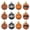 As shown, variant on 24 Pcs Halloween Tree Ball Ornaments 1.5 Inch Plastic Hanging Ornament Outdoor Plastic Decorations Ball with Loop for Halloween Party Supplies