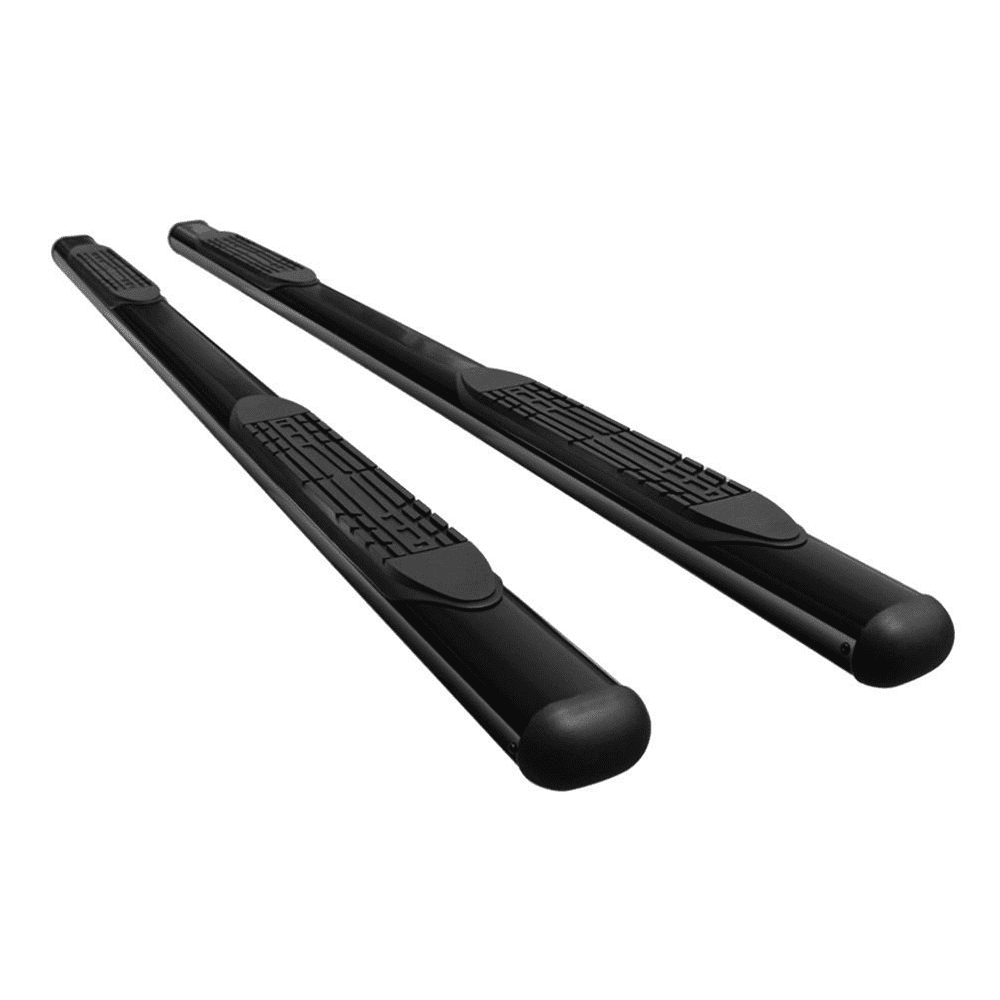 Ikon Motorsports Compatible with 07-21 Toyota Tundra Extended Cab 4" Oval Black Running Boards Side Step Nerf Bars