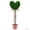 D, variant on Valentine's Day Artificial Boxwood Decoration, 30'' Fake Heart-Shaped Topiary Tree, Faux Love Topiary Ball, for Indoor Outdoor Valentine's Day Wedding Porch Front Door Decor (2pcs Solid)