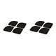 thumbnail image 4 of Inteprter 4 Pieces Anti-Vibration Washing Machine Pads Washer Support Dryer Kitchen Absorbing Shock Refrigerator Mats Floor Protection Negro 2piezas Inteprter CBP432893, 4 of 5