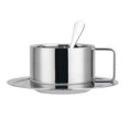 thumbnail image 1 of Reusable Coffee Cups Stainless Steel Double Insulated Cups Most Occasions 13.5X13.5X7CM 1 Set, 1 of 1