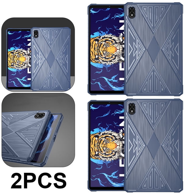 Estuche Blando para Tabletas TPU Protector Antideslizante Legion Y700 () Azul