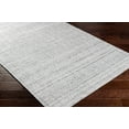 thumbnail image 3 of Hauteloom Anane Recycled Material Living Room, Bedroom Area Rug - Traditional, Transitional - Black, Light Slate, Medium Gray - 8' x 10', 3 of 9