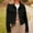 Black, variant on Womens Fashion Cropped Corduroy Shackets Button Down Lapel Jackets Tops Fall Trendy Long Sleeve Jackets with Pockets Black XL