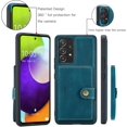 thumbnail image 6 of Case for Samsung Galaxy A53 5G, Detachable Magnetic Wallet Credit Card Slot Kickstand Cover Support Wireless Charging Compatible with Samsung Galaxy A53 5G (Blue), 6 of 17