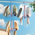 thumbnail image 7 of WZXPWT 360 Rotating Shoe Rack, Multifunctional Shoe Organizer, Stackable Shoe Storage, Strong Load-Bearing Drying Rack, 7 of 7