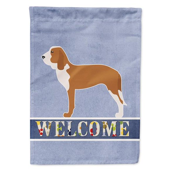 Carolines Treasures BB5495GF Spanish Hound Welcome Garden Size Flag