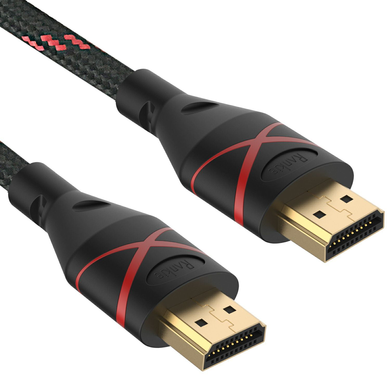 HDMI Cable, Rankie 6ft Nylon Braided Extremely Durable High-Speed HDMI