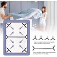 thumbnail image 2 of Bed Sheet Straps,5Pcs Fitted Sheet Clips Holder,Triangular Sheet Clip for Corner, Elastic Adjustable Sheet Strap for Mattress Cover, Sheet, Sofa Cushion, 2 of 6