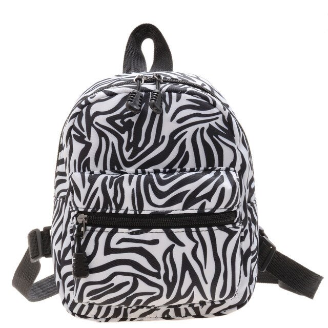 Mini mochila de nailon para mujer, bolso pequeño con estampado de animales, mochilas escolares para niñas adolescentes, tendencia 2022 Fivean unisex
