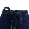 thumbnail image 7 of Gubotare Baggy Denim Shorts Women Women's Casual Ripped Denim Shorts High Rise Distressed Rolled Hem Jeans Shorts (Dark Blue,Size XL), 7 of 7