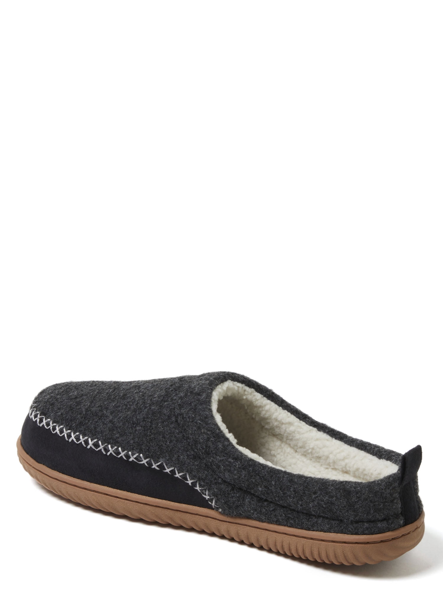 Dearfoams Cozy Comfort Women's Mixed Material Clog Slippers