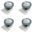 thumbnail image 1 of 4X XQB45-95 DC5V 10mA Washing Machine Water Level Switch Washing Machine Water Level Sensor Automatic Sensor,4 x water level switch,Silver-White, 1 of 6