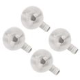thumbnail image 1 of 4Pcs Conectores de manguera de drenaje de aire acondicionado en ángulo con anillos de goma para unidades mini-split y unidades de aire acondicionado de ventana 25mm, Blanco, 1 of 6