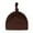 Brown, variant on Newborn Baby Hat Infant Baby Boys Beanie Top Knot Stretchy Hats for Girls 100% Organic Cotton 0-24 Months