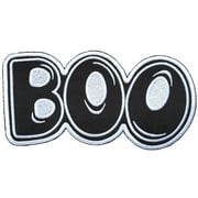 Boo Halloween Embroidered Applique Iron On/Sew On Patch