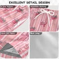 thumbnail image 4 of Kids' Beach Pants Comfortable Swim Trunks Pink Bows and Strawberries Shorts for Pool Vacation and Lounge Wear 2T, 4 of 8
