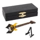 thumbnail image 4 of Bajo Eléctrico De Bajo, Mini Guitarra Mini Guitarra De Madera En Mini Guitarra Eléctrica Con Caja Para Adornos, 4 of 7