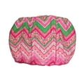 thumbnail image 1 of Barkertime Pink Flower Chevron Washable Dog Belly Band Male Wrap - Made in USA, 1 of 8