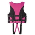thumbnail image 3 of shoper Kids Swim Vest Life Jacket Type III Swim Jackets Flotation Swimming Aid with Adjustable Safety Strap for Age 1-18 Years Hot Pink XL, 3 of 4