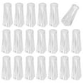 thumbnail image 1 of Uxcell 20Pcs Pomos de Cordón, Gotas de Flecos de Plástico, Colgante para Persianas y Cortinas, Cubo Transparente, 1 of 7
