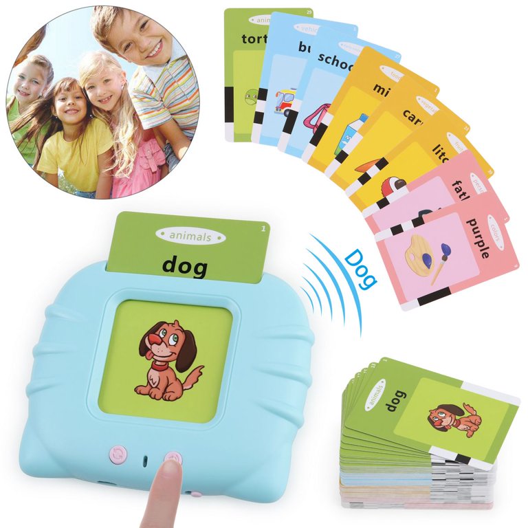 Electronic Preschool Leaning Baby Flash Cards with 112 Leaf 224