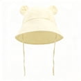 thumbnail image 6 of YSUEJPF Baby Summer Sun Hat Boys Girls Outdoor Breathable Bucket Hat Toddler Wide Brim Beach Hats 1-3 Years, 6 of 9