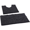 thumbnail image 1 of Alfombras de Baño Luxurux Sin Resbalón Súper Suave Chenille de Baña de Baño de Lujo Juego de Contono, Alfombra de Ducha de Lujo Suave +Tocador. LuxUrux tapetes para baño, 1 of 1