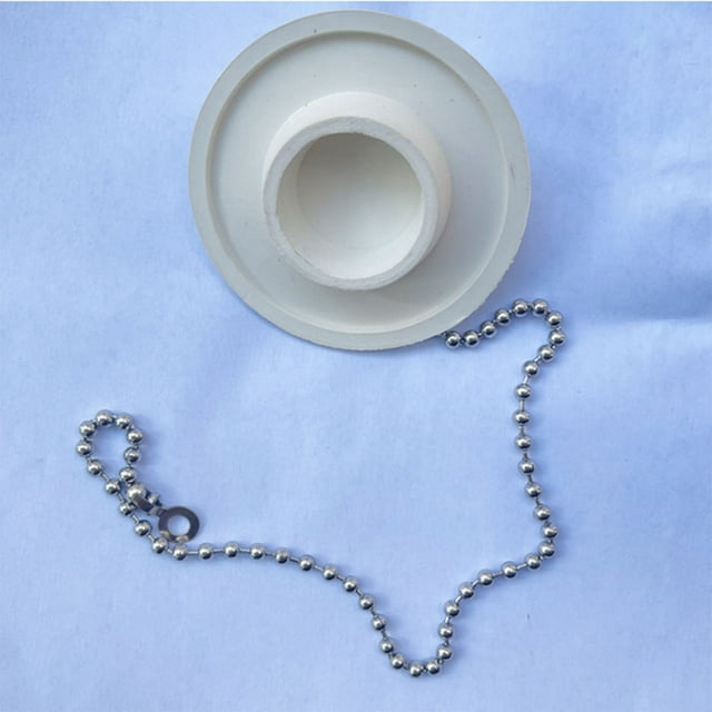 Faucet Hardware 2 Bead Chain Cover and Leaky Stopper for Kitchen Wash Basin Rubber Carrying