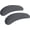 Dark Grey, variant on ANHXN Office Chair Armrest Covers   Elastic Arm Rest Covers for Desk Computer Chairs Washable