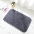 thumbnail image 1 of Alfombrilla de baño antideslizante, alfombrilla de baño suave, alfombrilla de baño absorbente, lavable a máquina, 60 x 90 cm TUNC Sencillez, 1 of 3