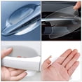 thumbnail image 3 of KAKOWELY door handle guard 4pcs Clear Car Door Cup Protector Door Handle Scratch Resistant Sticker For Car Door Edge Protector Car Door Slam Stopper Car Handle Cup Protector, 3 of 5
