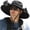 Black, variant on 2026 Upgraded Solar Powered Fan Hat, UPF 50+ Wide Brim Sun Hat with Dual Fans for Fishing, with 2 Fan Fishing Hats