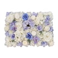 thumbnail image 3 of Panel de flores artificiales, panel floral, fondo de rosas, fondo de boda Estilo C, 3 of 9