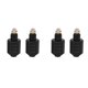 thumbnail image 1 of 4 Paquetes Mini Enchufe de Jack Hembra 3,5 mm Óptico A Digital Toslink M Adaptador de Audio, 1 of 5