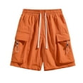 thumbnail image 1 of Soki Mens Shorts Cargo Clearance Summer Classic Relaxed Casual Half Shorts, 1 of 2
