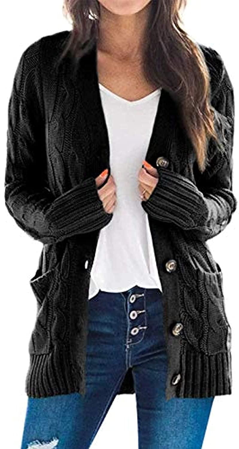 Long Sleeve Casual Knit Sweater 